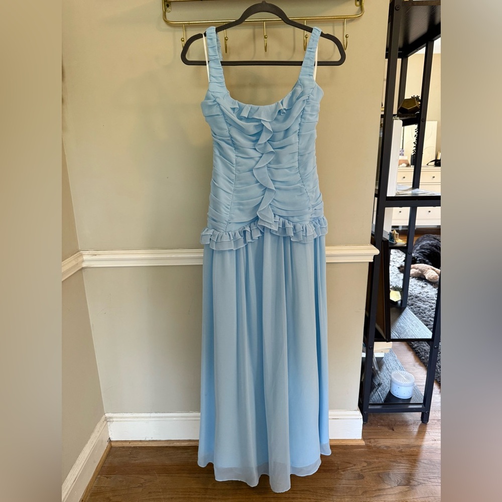 Hello Molly Shoreline Luxe Maxi Dress Blue - Picture 6 of 8